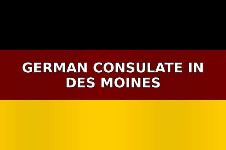 German consulate in Des Moines