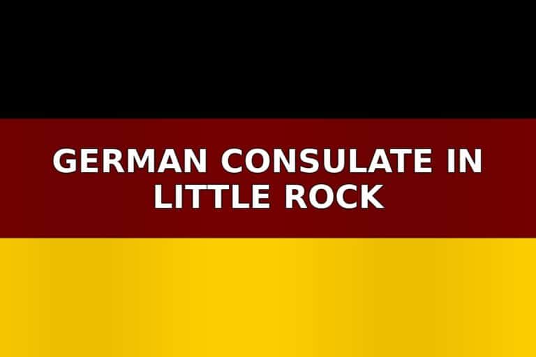 German consulate in Little Rock
