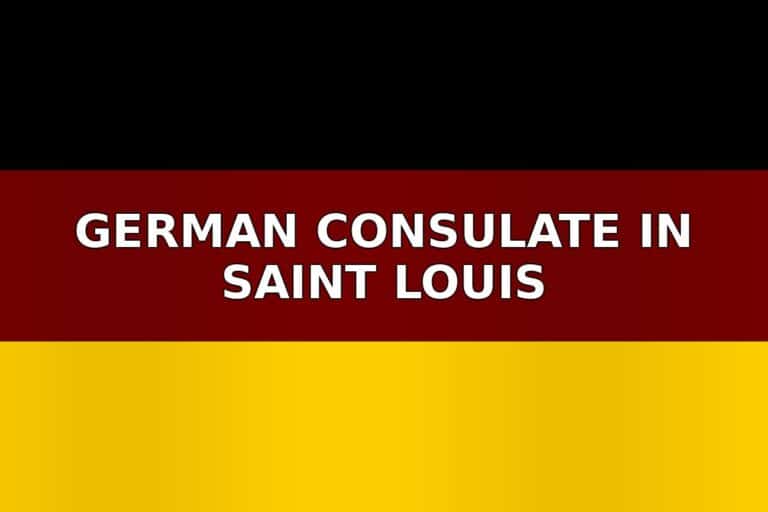 German consulate in Saint Louis