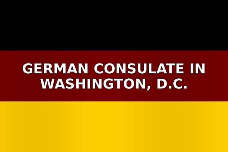 German consulate in Washington, D.C.