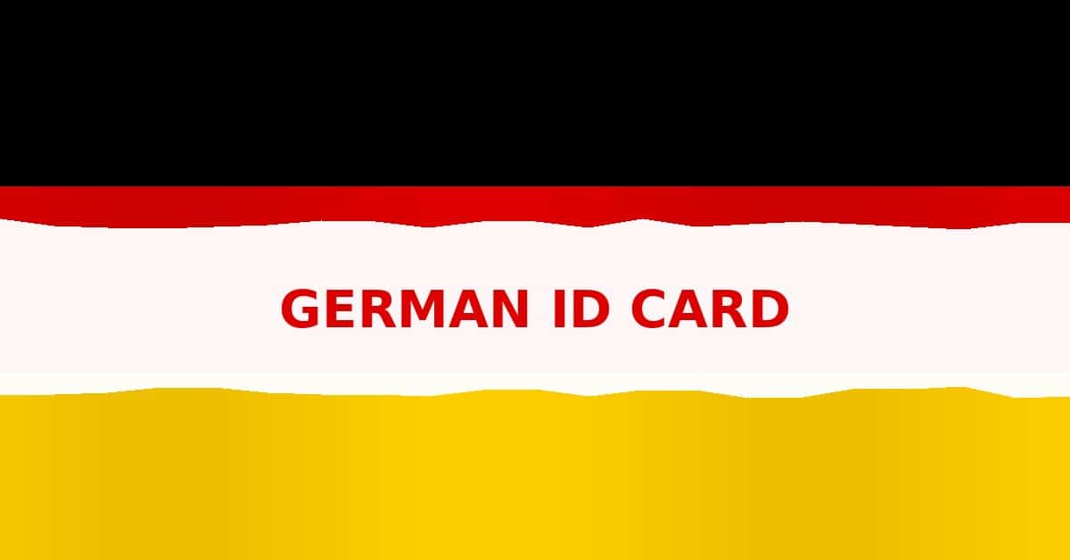 German ID card