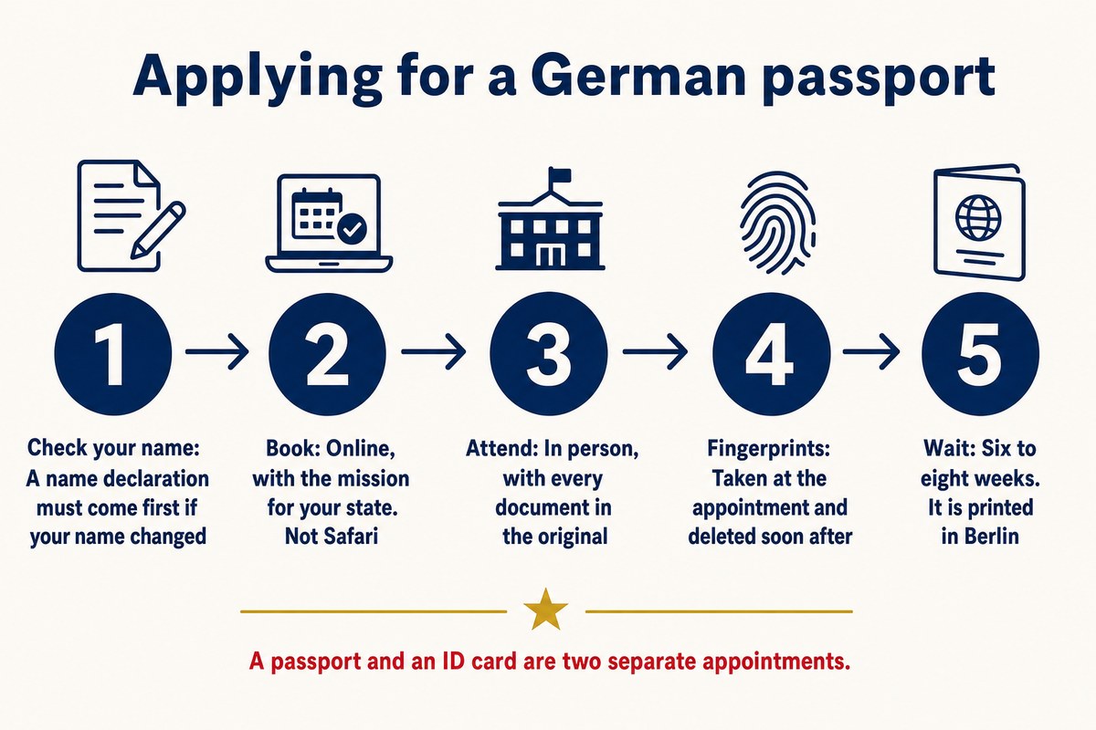 Applying for a German passport